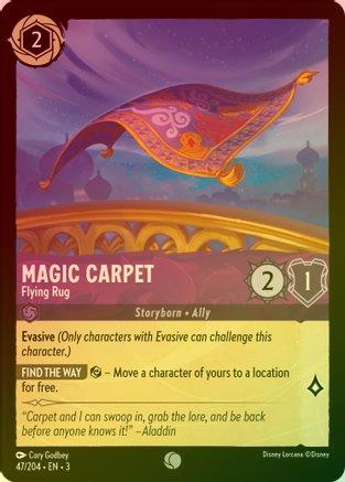 Magic Carpet (Flying Rug) - 47/204 - Common (Foil)