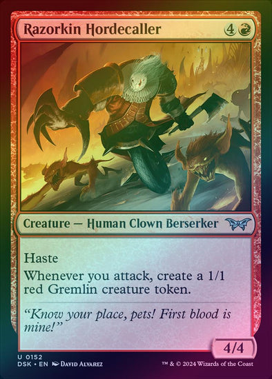 Razorkin Hordecaller (Foil) (DSK)