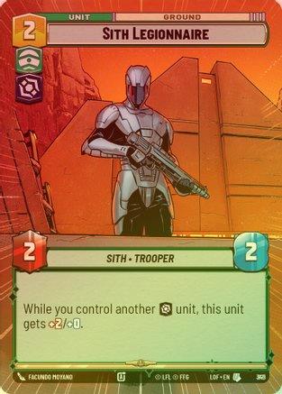 Sith Legionnaire (Hyperspace) - 821 - Uncommon (Foil)
