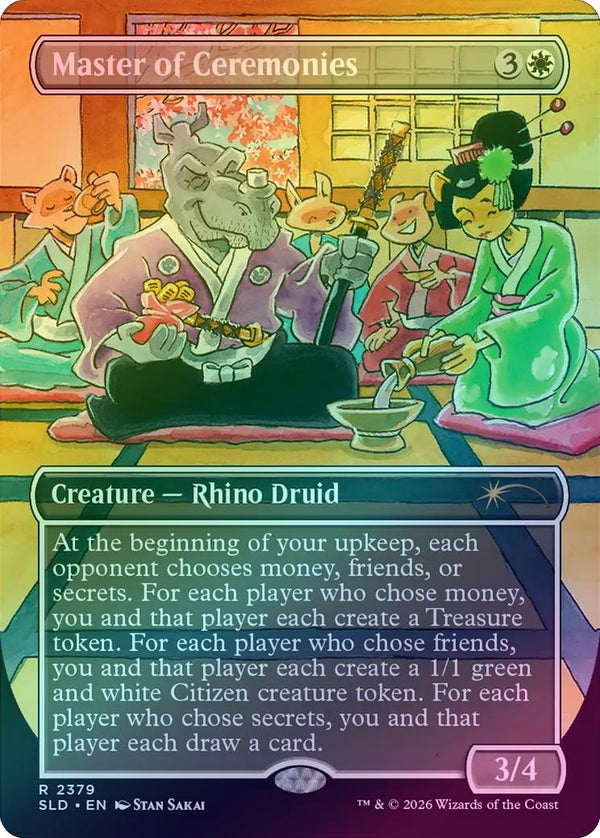 Master of Ceremonies - Featuring: Stan Sakai (Foil) (SLD)
