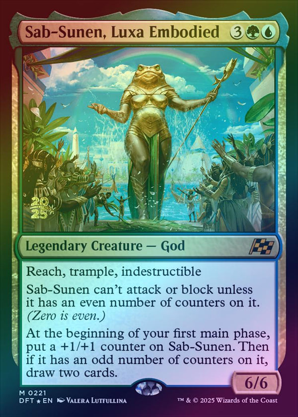 Sab-Sunen, Luxa Embodied - Prerelease Promo (Foil) (PDFT)