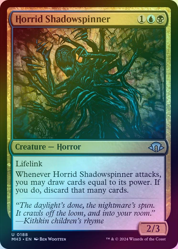 Horrid Shadowspinner (Foil) (MH3)