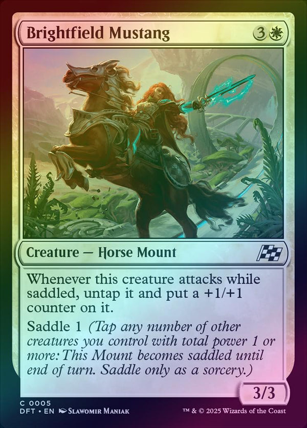Brightfield Mustang (Foil) (DFT)