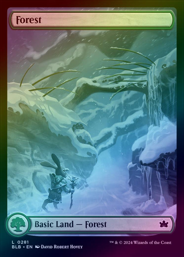 Forest - Winter (281) (Foil) (BLB)