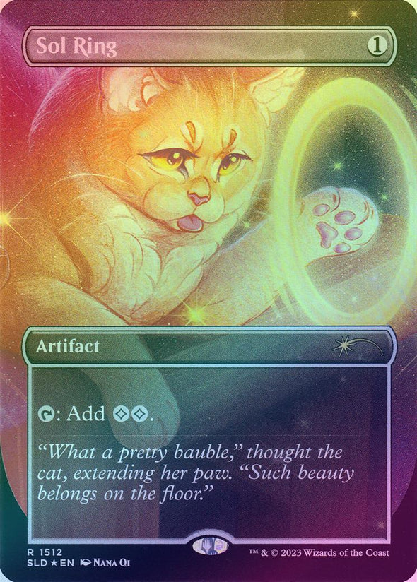 Sol Ring // Sol Ring - Borderless (Foil) (SLD)