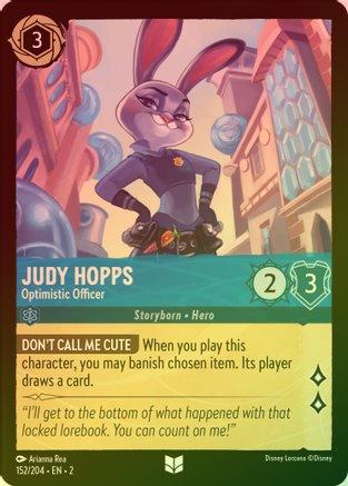 Judy Hopps (Optimistic Officer) - 152/204 - Uncommon (Foil)