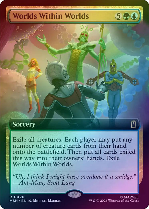 Worlds Within Worlds - Extended Art (Foil) (MSH) (Pre-Order)