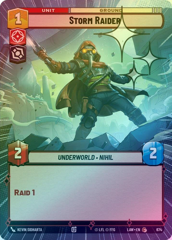 Storm Raider (Hyperspace Foil) - 674 - Common (Foil)