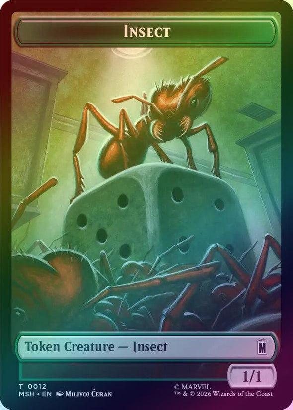 Soldier // Insect Token (Foil) (TMSH)