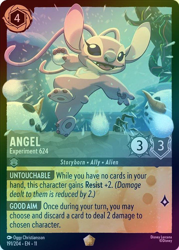 Angel (Experiment 624) - 191/204 - Legendary (Foil)