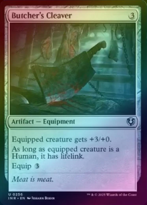 Butcher's Cleaver (Foil) (INR)