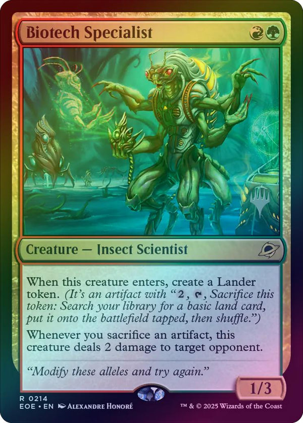 Biotech Specialist - Promo Pack (Foil) (PEOE)