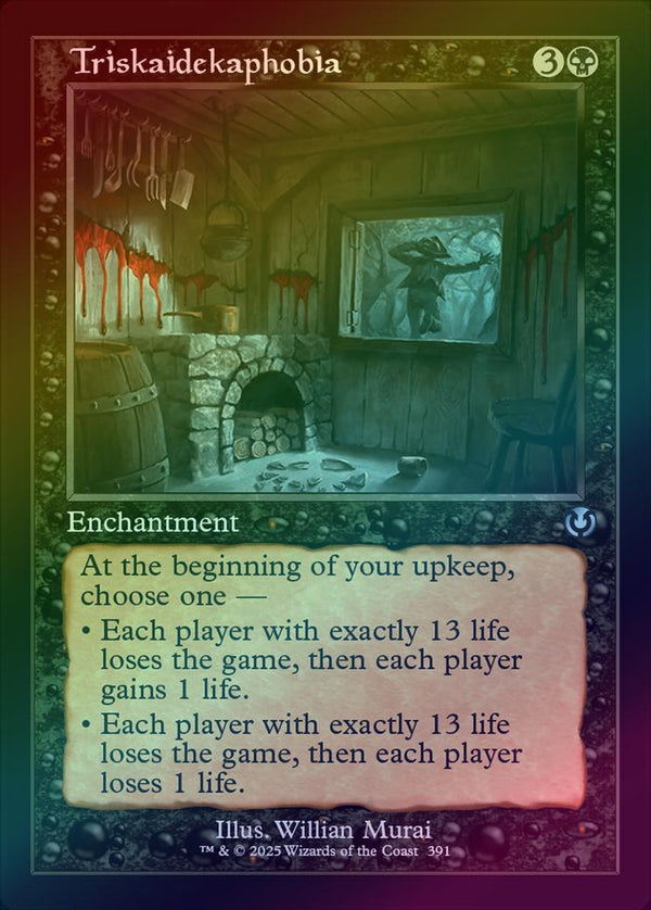 Triskaidekaphobia - Retro Frame (Foil) (INR)