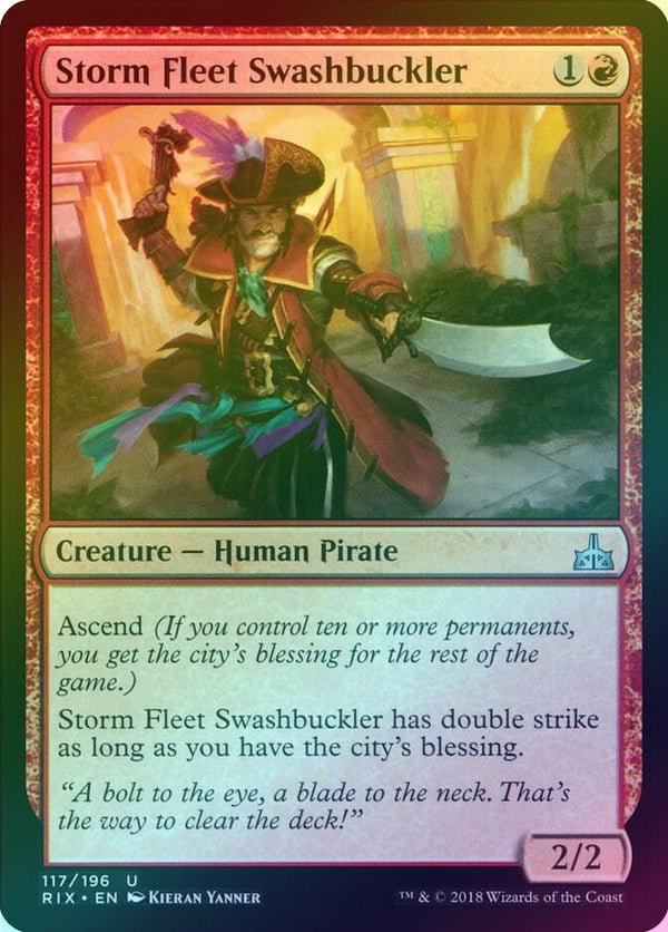 Storm Fleet Swashbuckler (Foil) (RIX)