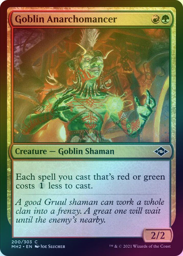 Goblin Anarchomancer (Foil) (MH2)