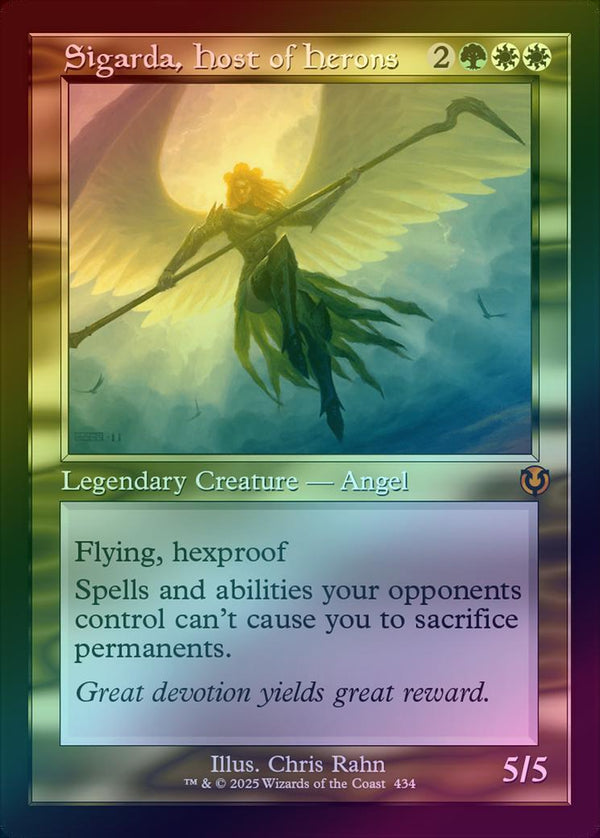 Sigarda, Host of Herons - Retro Frame (Foil) (INR)