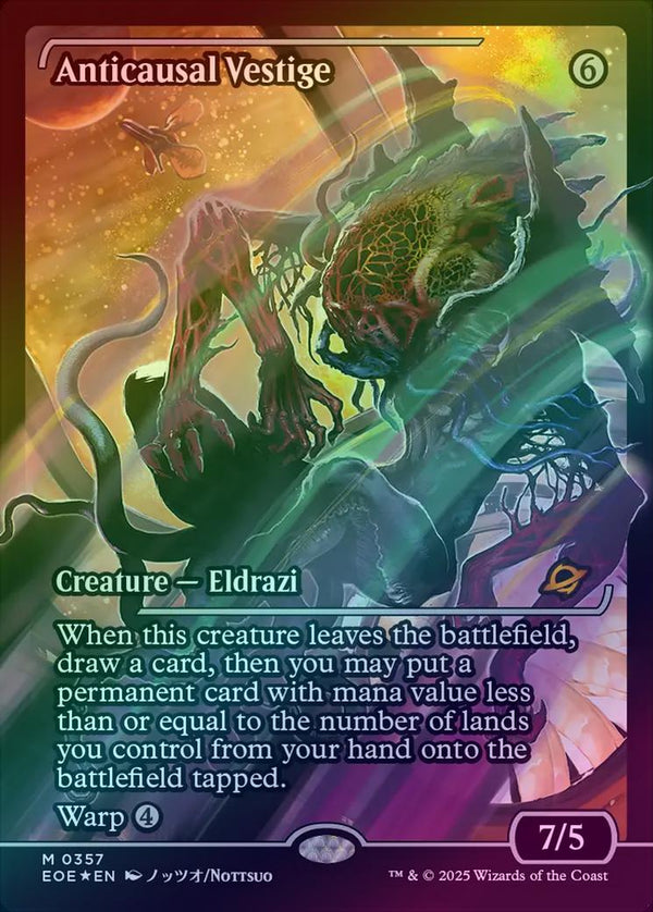 Anticausal Vestige - Japan Showcase - English Language (Foil) (EOE)