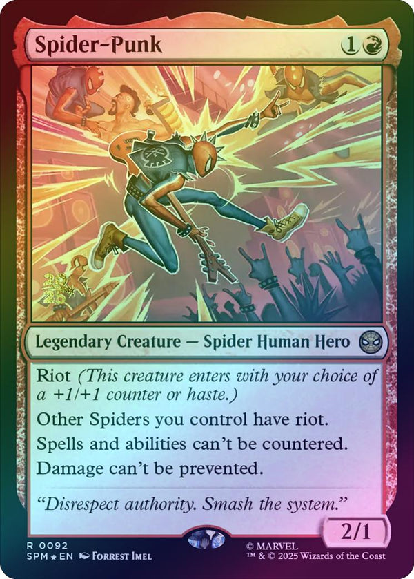 Spider-Punk - Prerelease Promo (Foil) (PSPM)