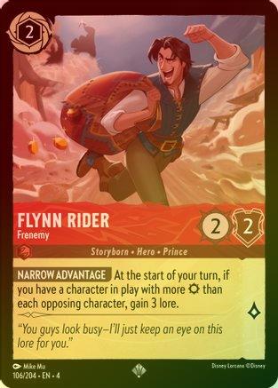 Flynn Rider (Frenemy) - 106/204 - Super Rare (Foil)