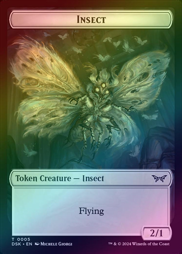 Insect (005) Token (Foil) (TDSK)