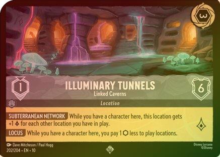 Illuminary Tunnels (Linked Caverns) - 202/204 - Super Rare (Foil)
