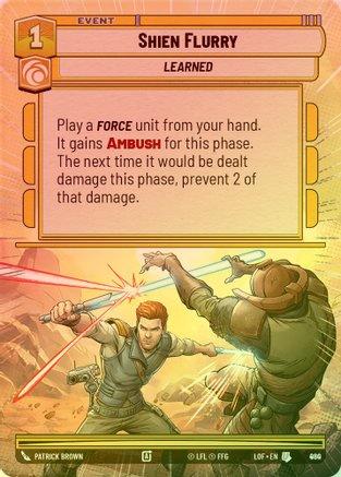 Shien Flurry (Hyperspace) - 960 - Uncommon (Foil)