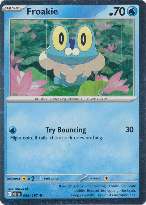 Froakie - 056/197 - Holo Promo (Cosmos Holo)
