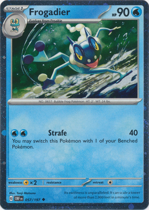 Frogadier - 057/197 - Holo Promo (Cosmos Holo)