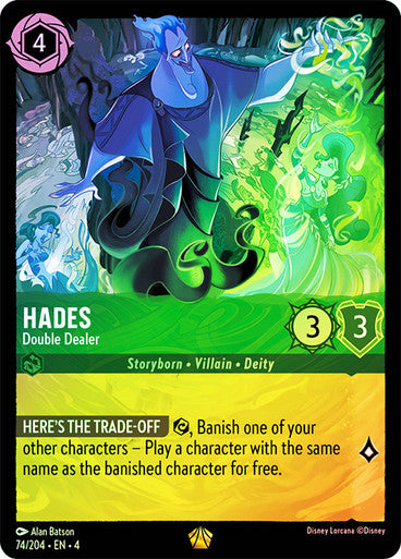 Hades (Double Dealer) - 74/204 - Legendary (Foil)