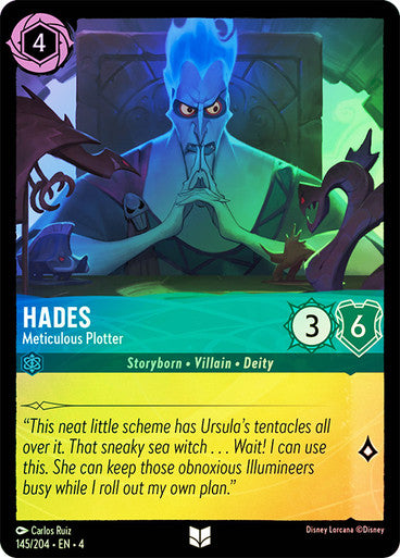 Hades (Meticulous Plotter) - 145/204 - Uncommon (Foil)