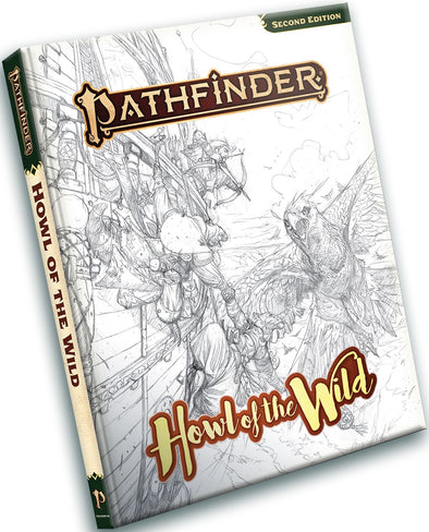 Pathfinder 2nd Edition - Howl of the Wild Sketch Cover (Pre-Order)