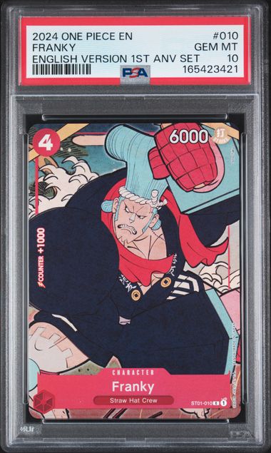 Franky - English Version 1st Anniversary Set - GEM MINT 10