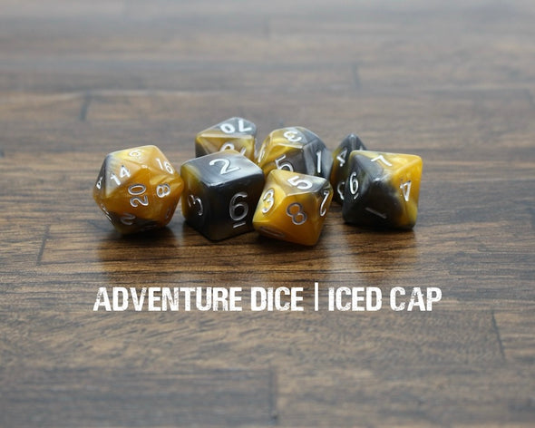 Adventure Dice - 7 Piece Set - Iced Cap