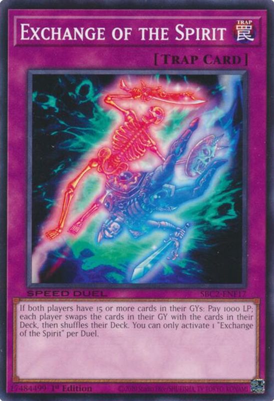 Exchange of the Spirit - SBC2-ENF17 - Common - 1st Edition