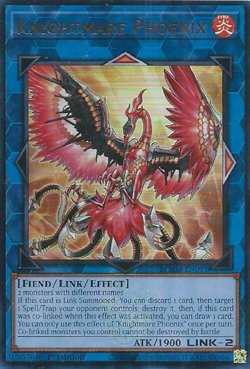 Knightmare Phoenix - BLMM-EN091 - Ultra Rare - 1st Edition