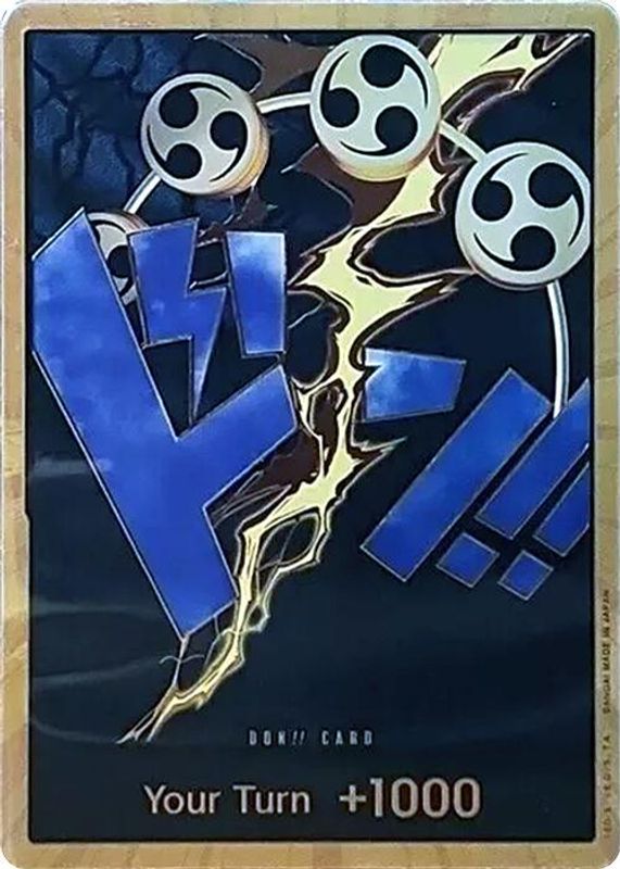 DON!! Card (Enel) (Gold) - PRB01 - DON!!