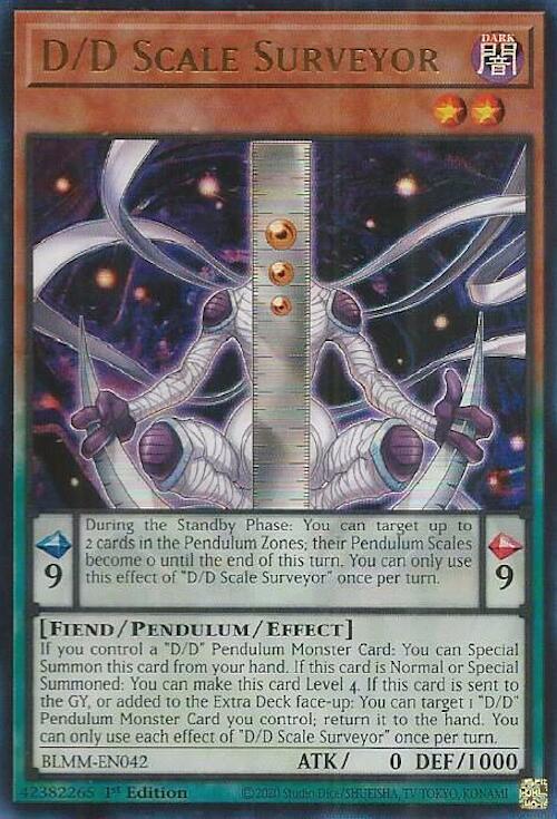 D/D Scale Surveyor - BLMM-EN042 - Ultra Rare - 1st Edition