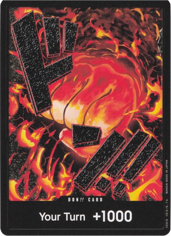 DON!! Card (Foil) (Sakazuki) - PRB01 - DON!!