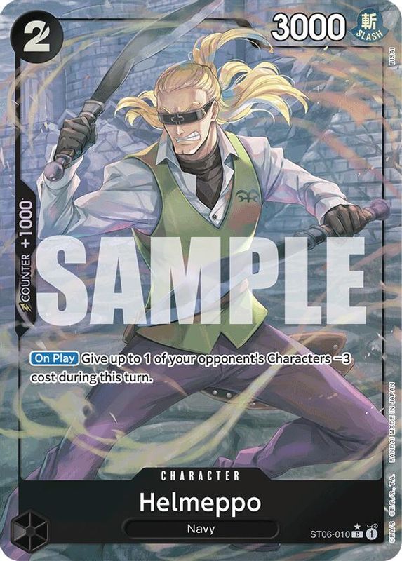 Helmeppo (PRB01) (Full Art) - ST06-010 - Common