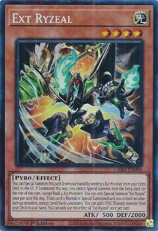 Ext Ryzeal (CR) - CRBR-EN004 - Collector's Rare - 1st Edition