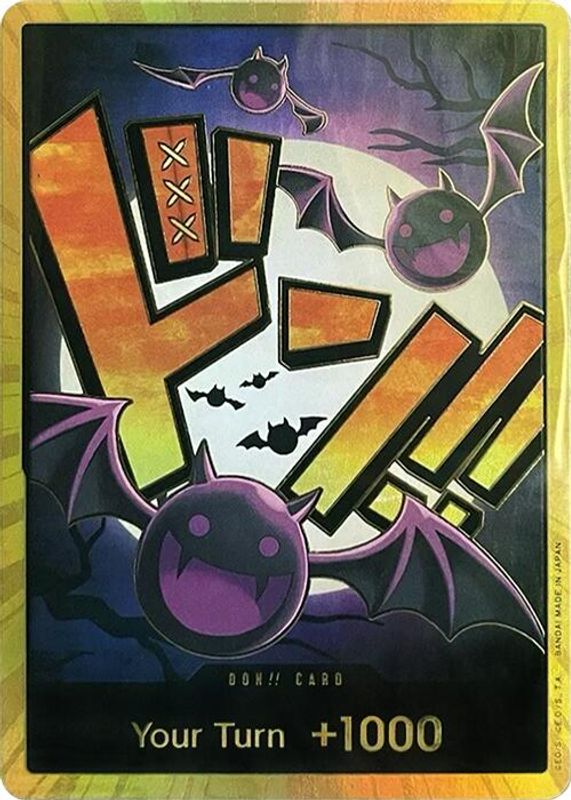 DON!! Card (Gecko Moria) (Gold) - PRB01 - DON!!