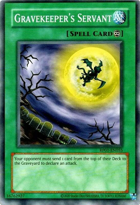 Gravekeeper's Servant (2020 Date Reprint) - RP01-EN055 - Common