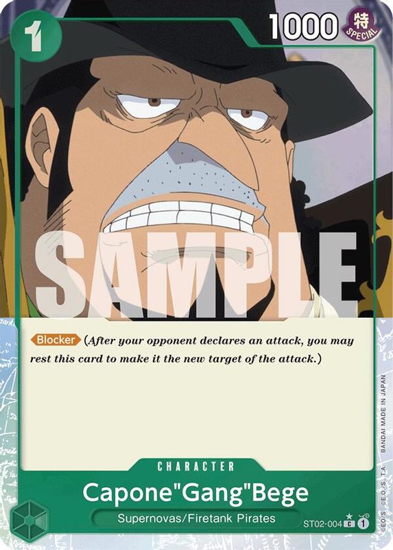 Capone"Gang"Bege (ST02-004) (Extended Art) - ST02-004 - Common