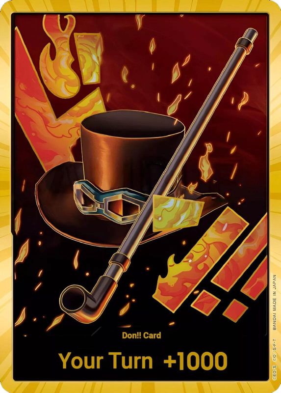DON!! Card (Sabo) (Gold) - PRB01 - DON!!
