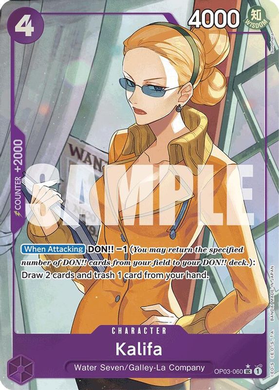 Kalifa (PRB01) (Full Art) - OP03-060 - Uncommon