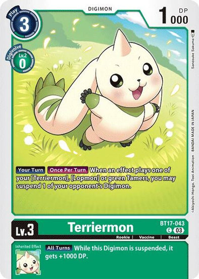 Terriermon - BT17-043 - Common