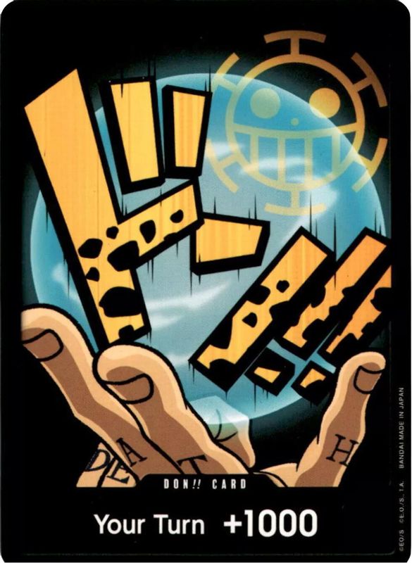 DON!! Card (Foil) (Trafalgar Law) - PRB01 - DON!!