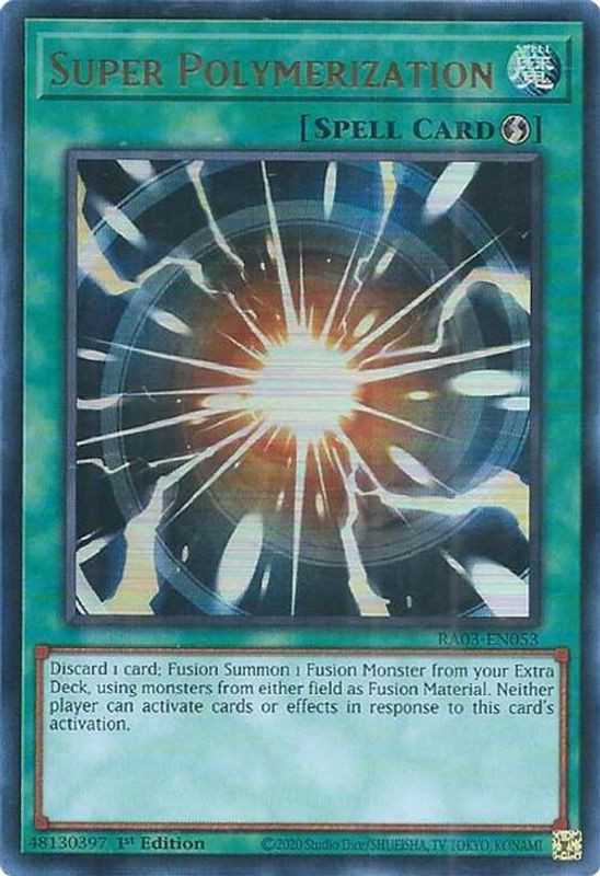 Super Polymerization (UR) - RA03-EN053 - Ultra Rare - 1st Edition