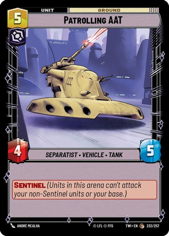 Patrolling AAT - 232/257 - Common