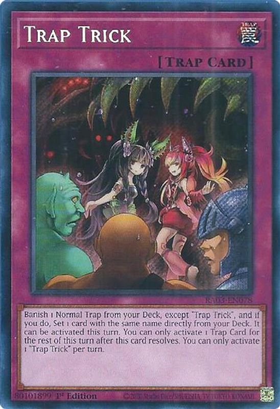 Trap Trick (Secret Rare) - RA03-EN078 - Secret Rare - 1st Edition